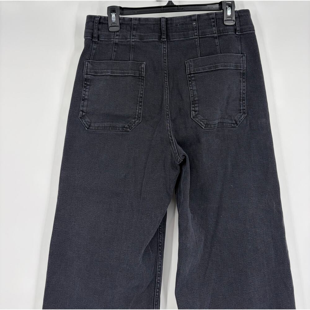 Anthropologie Pilcro The Skipper Cropped High Rise Wide Leg Jeans - Picture 9 of 11